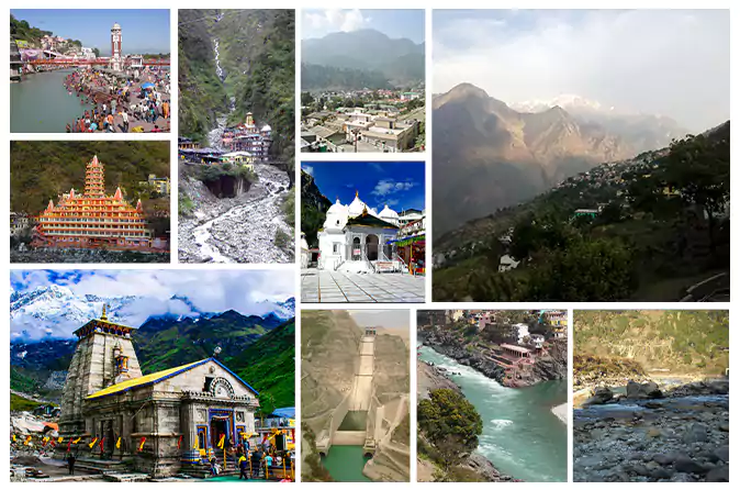 Gangotri - Yamunotri - Kedarnath - Badrinath Tour